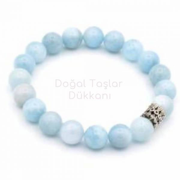 akuamarin taşı bileklik 3