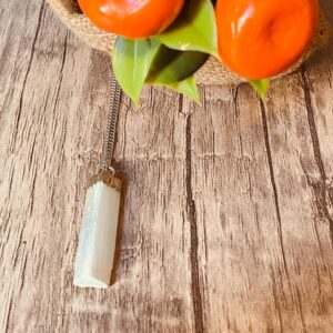 Selenit Taşı Kolye