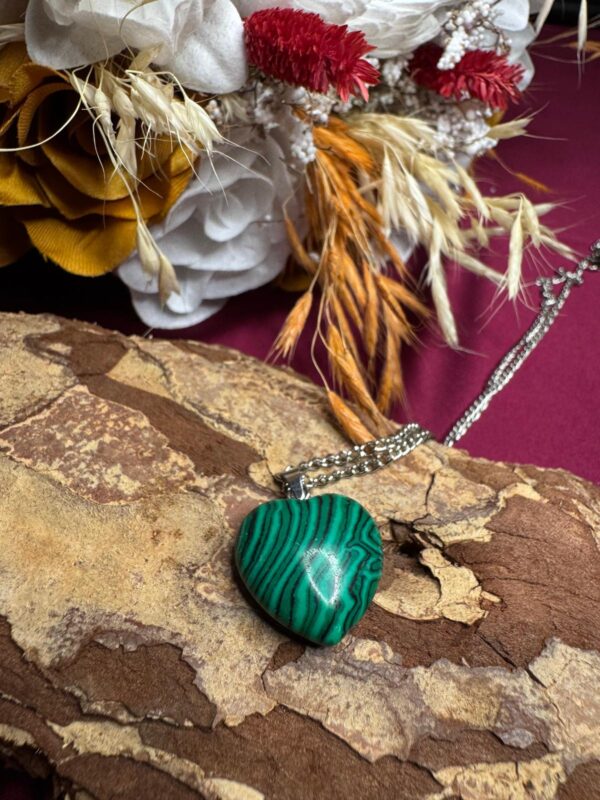 Malahit Taşı Kolye